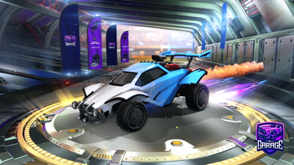 A Rocket League car design from klxpzrl