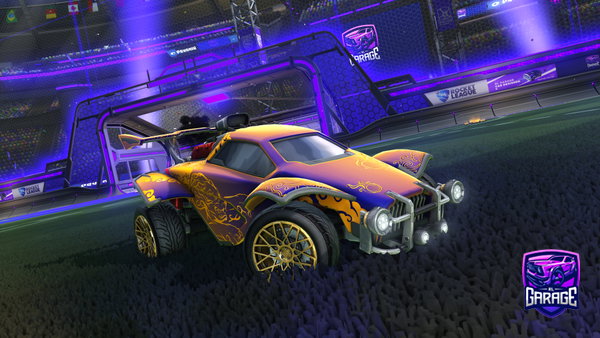 A Rocket League car design from 3akciym