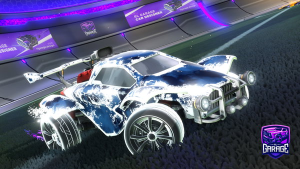 A Rocket League car design from VariousPancakes