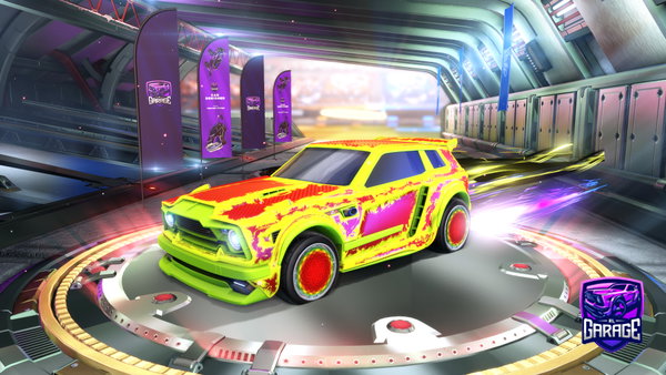 A Rocket League car design from Pilot_chroma