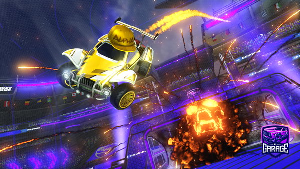 A Rocket League car design from Yonzey