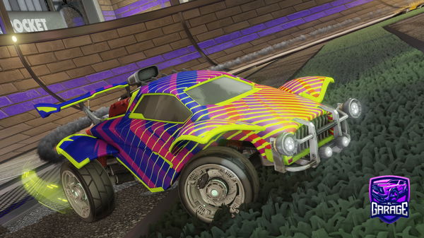 A Rocket League car design from Maxikaxi6194