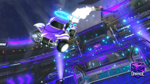 A Rocket League car design from Cajual_Playa