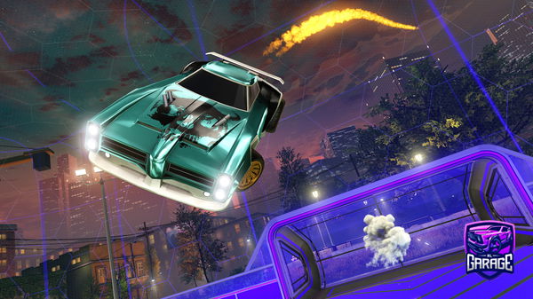 A Rocket League car design from Bazar1000