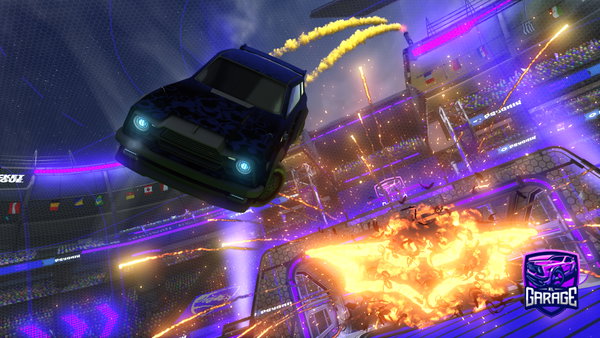 A Rocket League car design from Doggo_Rl_