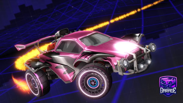 A Rocket League car design from Icke_Picke