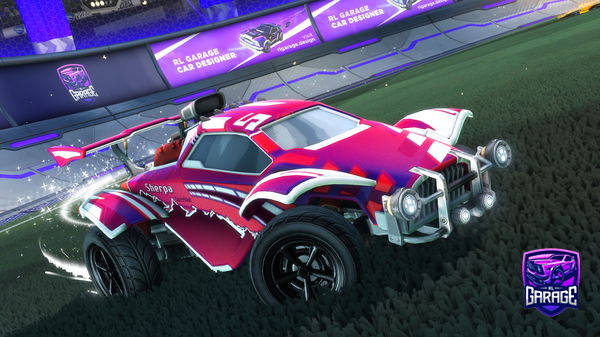 A Rocket League car design from usaidwha