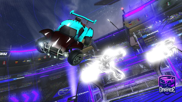 A Rocket League car design from ask7