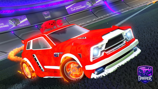 A Rocket League car design from Lubo0712