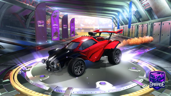 A Rocket League car design from Xday