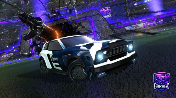 A Rocket League car design from Jaspaay