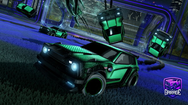 A Rocket League car design from Ximost