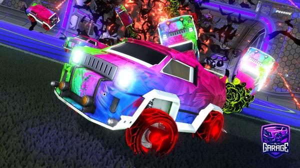 A Rocket League car design from M4dreap3r