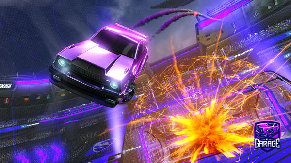 A Rocket League car design from Dilithium