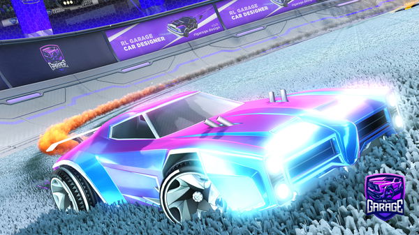 A Rocket League car design from Novle