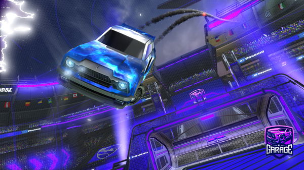 A Rocket League car design from FlashYuxn