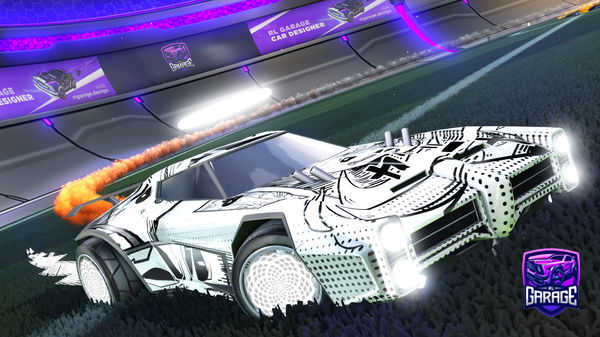 A Rocket League car design from Kluzek