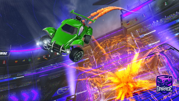 A Rocket League car design from jeffe489723498237498237