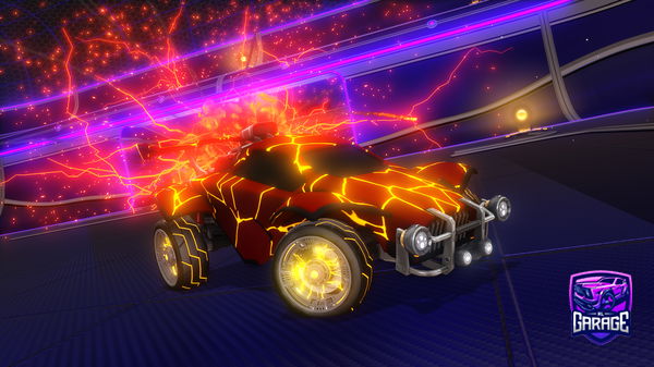 A Rocket League car design from pk28_21