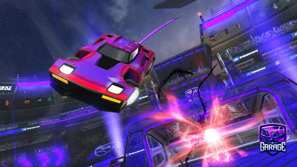 A Rocket League car design from SpotVoid