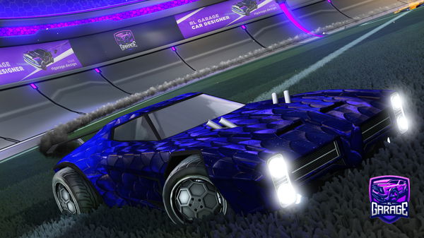 A Rocket League car design from FoundNoGoodName