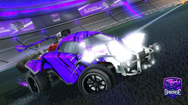 A Rocket League car design from -RL_Trading-