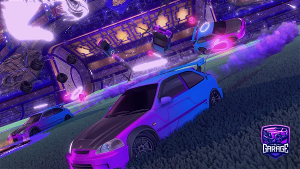 A Rocket League car design from Invalid