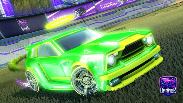 A Rocket League car design from MACCAS_WIFI_BTW
