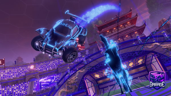 A Rocket League car design from cometeeboi