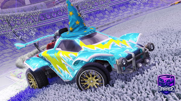 A Rocket League car design from Doc_Loco9