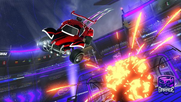 A Rocket League car design from Jackyyy123