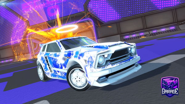 A Rocket League car design from DansClean