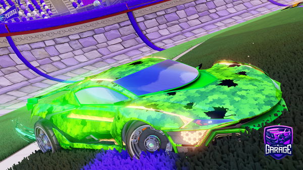 A Rocket League car design from Yelawolf
