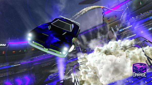 A Rocket League car design from cz15oficial