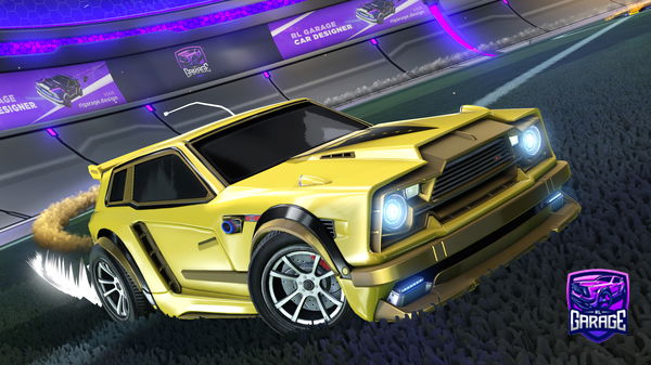 A Rocket League car design from ryderkinggamer