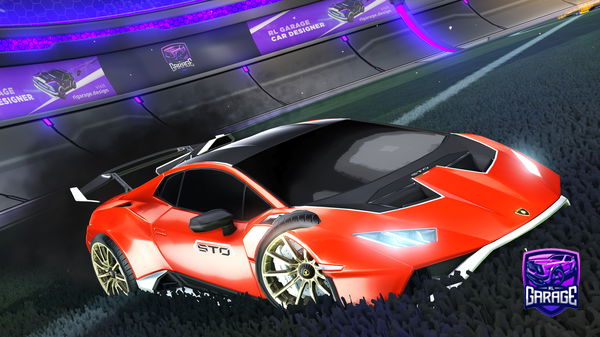 A Rocket League car design from RJcool