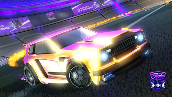 A Rocket League car design from gtisgkdkg