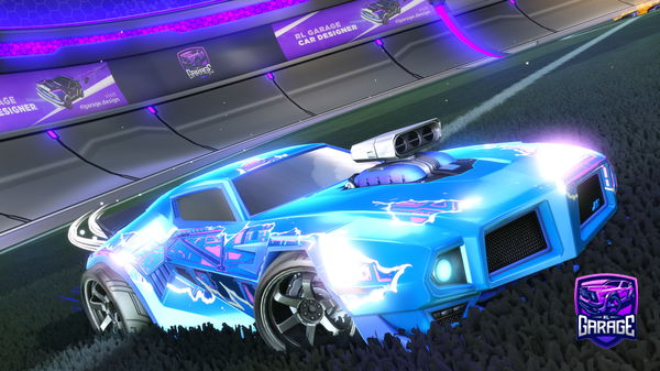 A Rocket League car design from vegardo