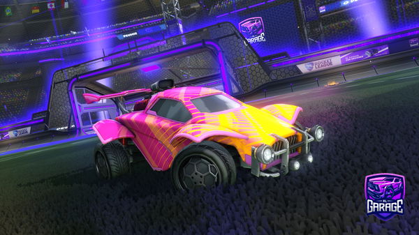 A Rocket League car design from FOV_CO0P