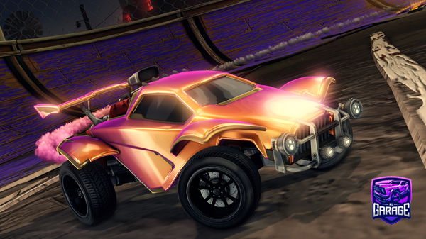 A Rocket League car design from Baseballer13300