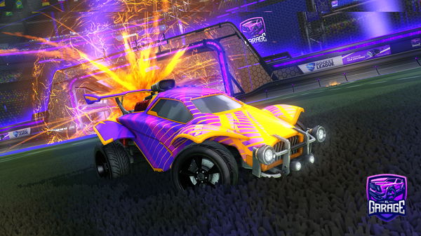 A Rocket League car design from Juju9171