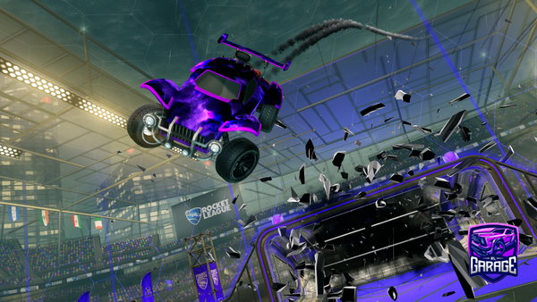 A Rocket League car design from MiloT3N