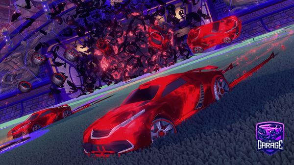 A Rocket League car design from Ultragod09