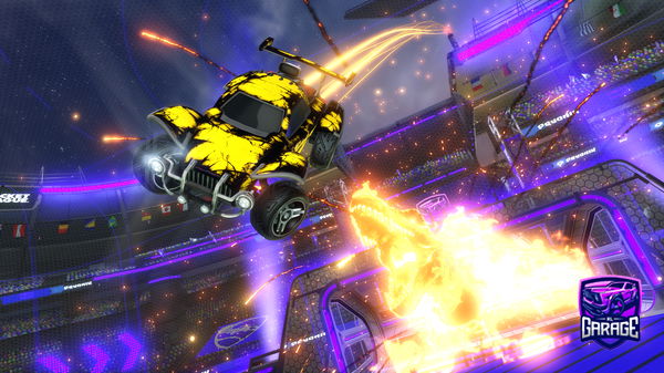 A Rocket League car design from Ggzjtoshsbh