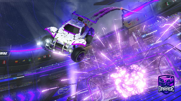 A Rocket League car design from koldfreg