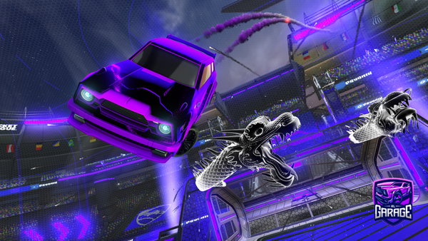A Rocket League car design from xenonfps