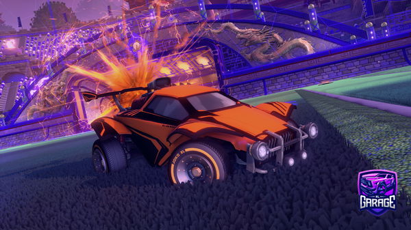 A Rocket League car design from VertexDerl