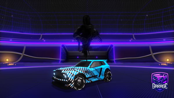 A Rocket League car design from amadakhter