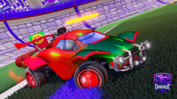 A Rocket League car design from morrubchen