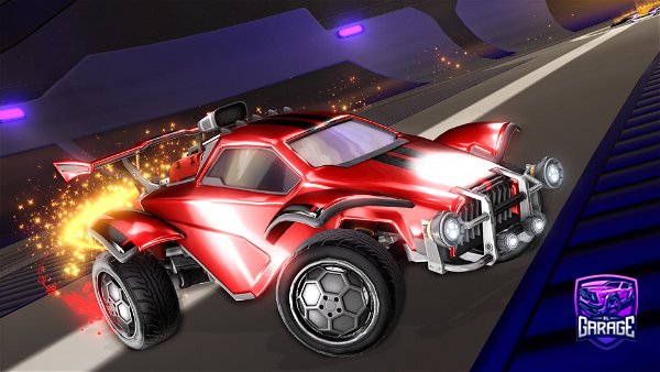 A Rocket League car design from Caledfc22